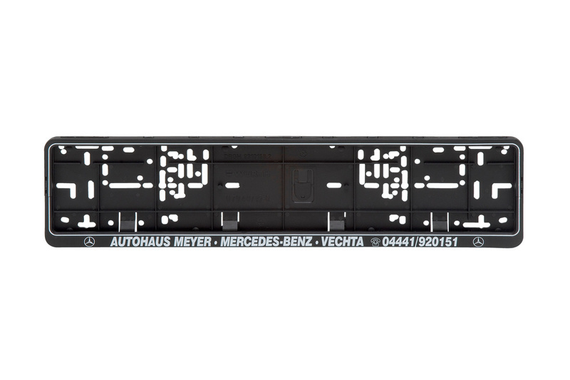 Kennzeichenbefestigung Klapp-Fix Plus bedruckt KSB-BEDR-(KLAPPFIX-PLUS)-1FARB-52