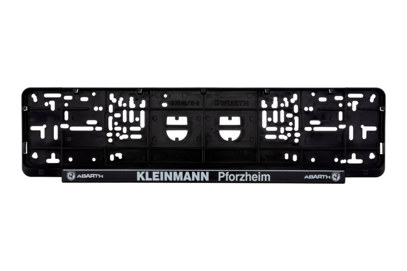 Kennzeichenbefestigung Classic komplett bedruckt 520 mm