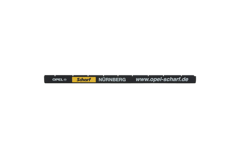 Leiste für Kennzeichenbefestigung Classic bedruckt