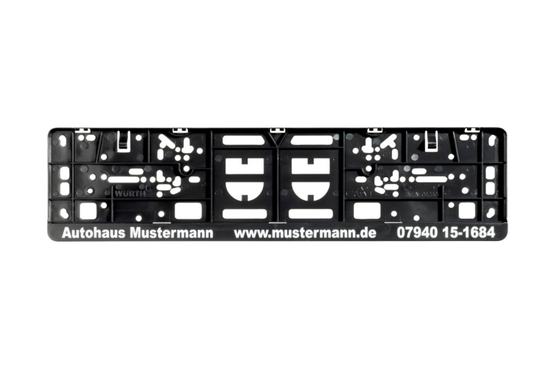 Kennzeichenbefestigung EASY bedruckt KSB-BEDR-EASY-1FARB-520MM
