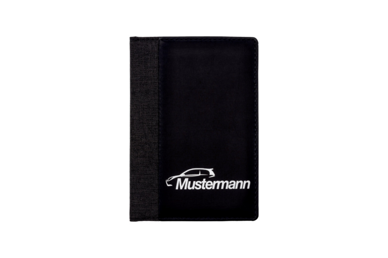 KFZ-Scheinmappe Metropolitan bedruckt MAPPE-METROPOLITAN-PAKET-1-FARBIG-100STK