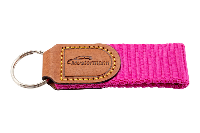 Schlüsselanhänger Italy SHSLANHAENG-BEDR-ITALY-PINK-2SEITIG