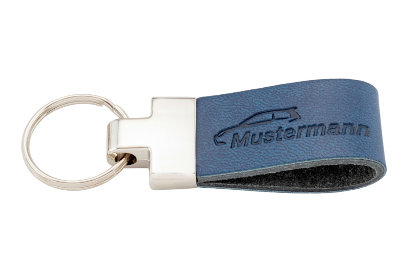 Schlüsselanhänger Schlaufe SHSLANHAENG-BEDR-GUSCHLAUFE-BLAU-1SEIT
