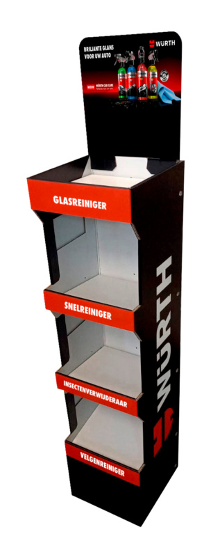 Verkaufsdisplay CONSUMER LINE leer VKDSPLY-BODEN-LEER