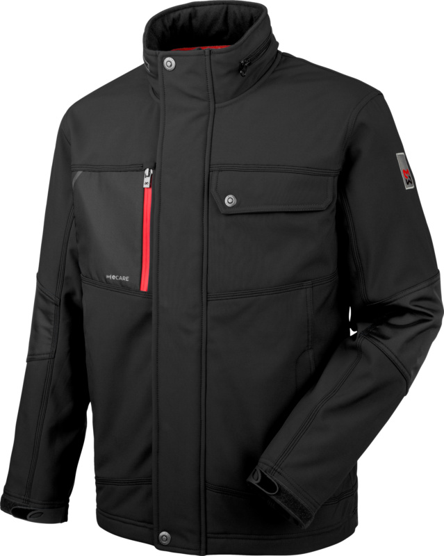 Jacke/ Weste/ Mantel CBRE SOFTSHELLJACKE NATURE SCHWARZ XL