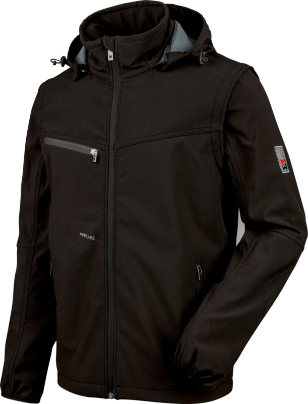Jacke/ Weste/ Mantel CBRE SOFTSHELLJACKE STRETCH X SWZ 4XL