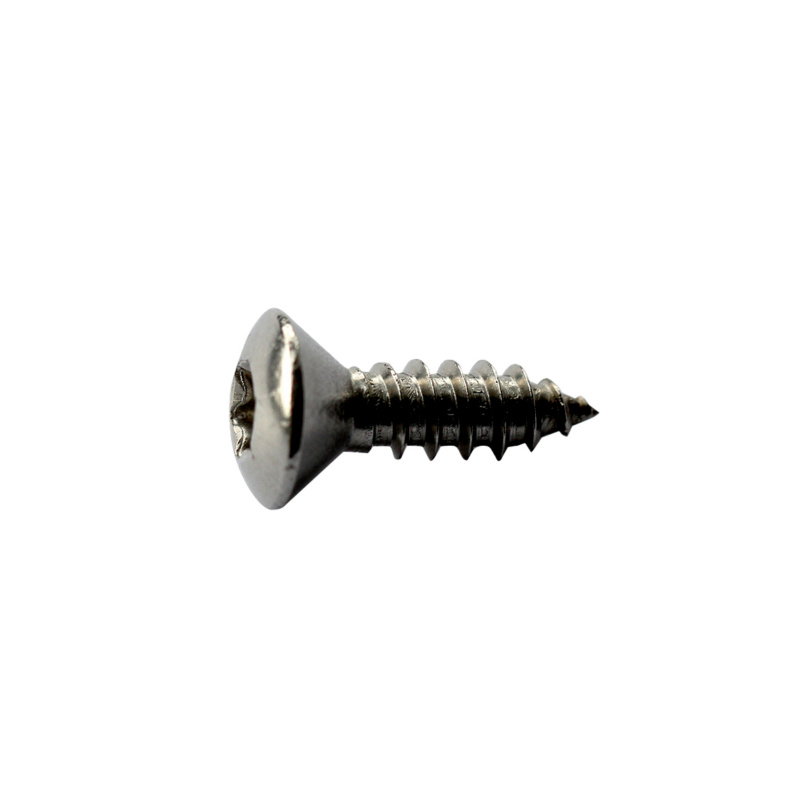 Blechschraube Linsensenkkopf ISO 14587, Edelstahl A2, blank