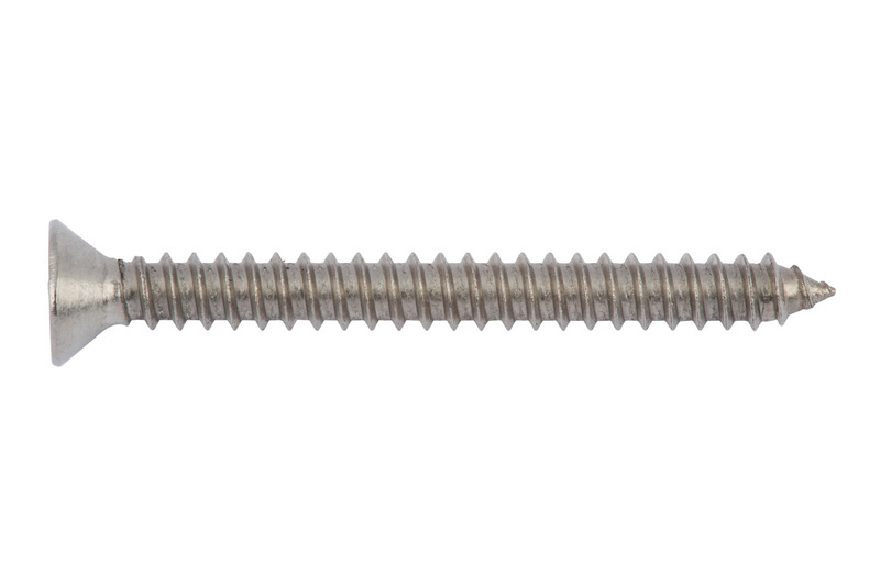 Senk-Blechschraube Form C mit Schlitz 3,5 x 13 DIN 7972, Edelstahl A2