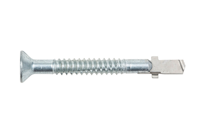 Flügel-Bohrschraube Senkfräskopf SCT7 SHR-BSP-FLG-SEKPF-SCT7-TX30-(ZN)-6,3X70