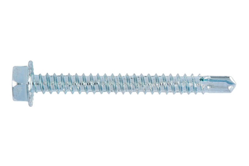 Bohrschraube Sechskantkopf pias mit Bohrspitze 4,8 x 38