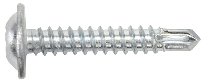 Bohrschraube Linsenkopf mit Bund und Kreuzschlitz H pias 4,2 x 16