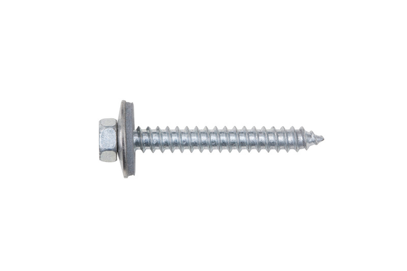 Fassadenbauschraube 6,5x100 mit Sechskantkopf und Dichtscheibe Faba Typ A