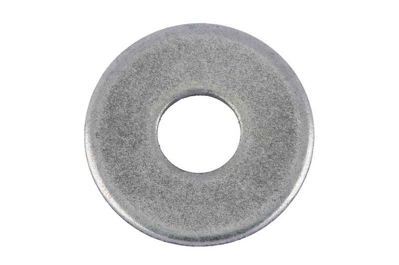 Scheibe mit großem Außendurchmesser Ø 3,7 mm DIN 9021, Stahl blank