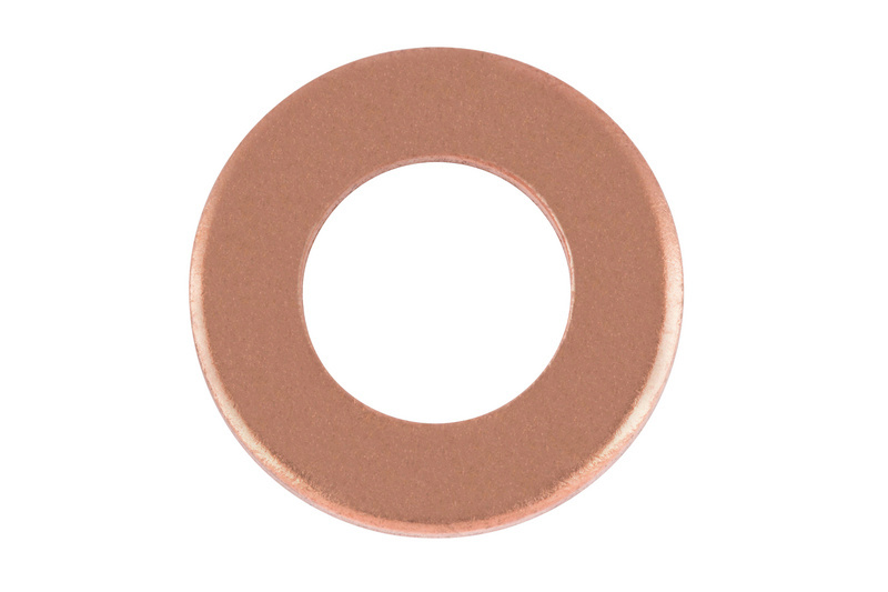Scheibe ISO 7089 Kupfer blank