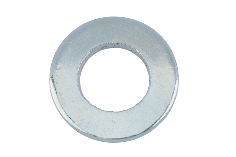 Kotflügelscheibe nach DIN 522, Stahl verzinkt, blau passiviert (A2K)
