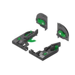 3D-Rastkupplung und Verstelladapter ZB-3D-RASTKUPPLUNG-UFLUFHRG-SET-DYNAPRO