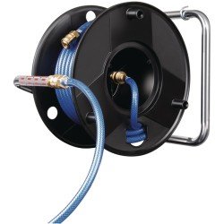 Druckluftschlauchtrommel Anti Twist f.Druckluft L.20m Ausgang 3/8 Zoll AG