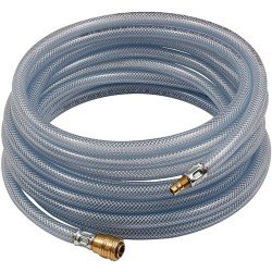 PVC-Druckluftschlauchset ID 9mm AD 15mm L.10m Schnellverschlusskupplung DN 7,2