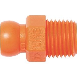 Gewindenippel Gr. 1/4 ” R 1/4 Btl. m. 4 St. Loc-Line