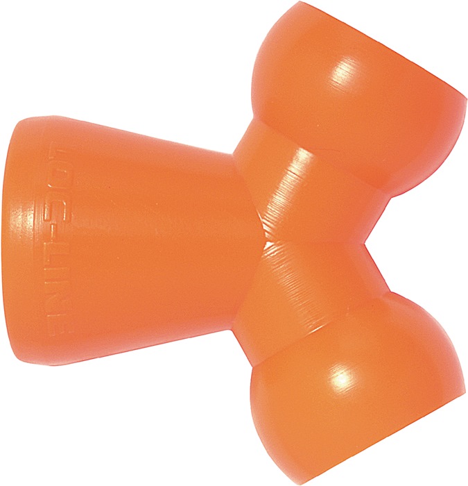 Y-Abzweig Gr. 1/2 ” Btl. m. 2 St. Loc-Line