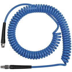 Spiralschlauchset ID 6,5mm AD 10mm L.7,5m Stecker DN 7,2 G 1/4 Zoll Rl.RIEGLER