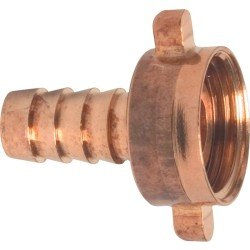 2/3-Schlauchverschraubung MS Schl.-Gr.20mm IG 1 Zoll PROFEC