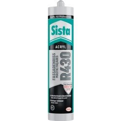 Acryl R430 Fassadenriss 300 ml altweiß Kartusche SISTA
