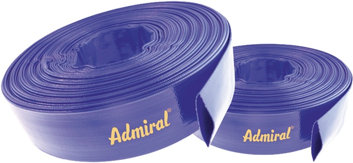 Flachschlauch Admi®Flat ID 203mm L.50m blau Rl.ADMIRAL