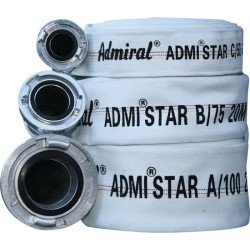 Bau-/Industrieschlauch Admi®Star 602 ID 102 mm,4 Zoll L.20m Storz A ROLLE