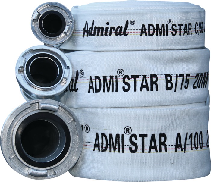 Bau-/Industrieschlauch Admi®Star 602 ID 25 mm,1 Zoll L.20m Schnellkuppl.