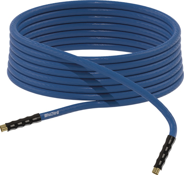 Werkstattschlauchset BluBird ID 9,5mm AD 15,5mm L.10m Messingkuppl.