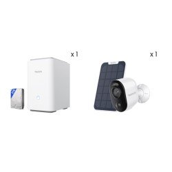 Home Hub Pro 1 er-Paket + Argus 3 Ultra (Weiß) + Solarpanel (Weiß)