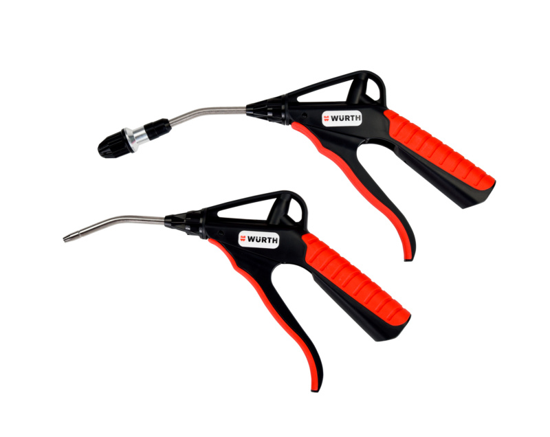 Blaspistole mit Softgrip AUSBLASPIST-(RO-ABGEWI)-KSTGRF-L90MM