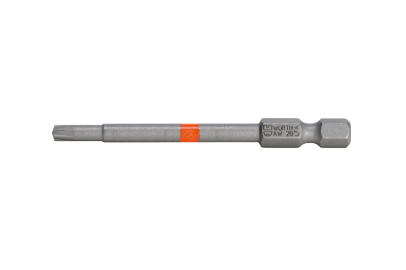 Bit AW®  E 6,3 (1/4 Zoll) AW20 mit patentiertem AW-Abtrieb und Farbmarkierung