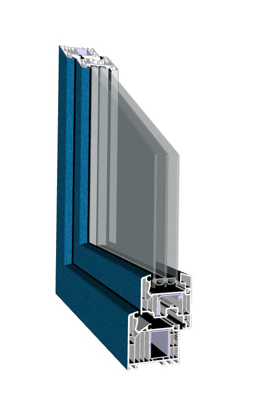 Kunststoff-Fenster, 1-flg., VEKA Softline