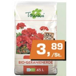 BIO Geranienerde 45 Liter