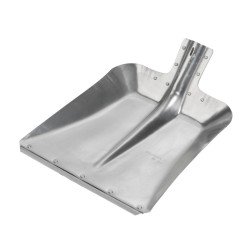 Leichtmetallschaufel aus Aluminium mit Stahlschutzkante