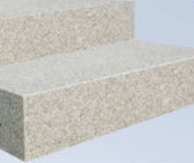 Granit-Blockstufen