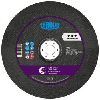 Trennscheibe PREMIUM FOCUR EXTRA D230x3mm gekr.Bohr.22,23mm TYROLIT