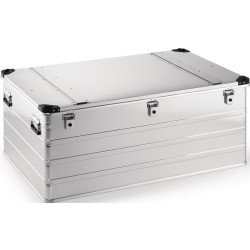 Aluminiumbox L1192xB790xH515mm 415l m.Klappverschluss u.Stapelecken