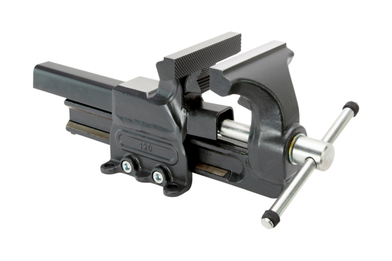 Parallelschraubstock 120 mm aus geschmiedetem Stahl