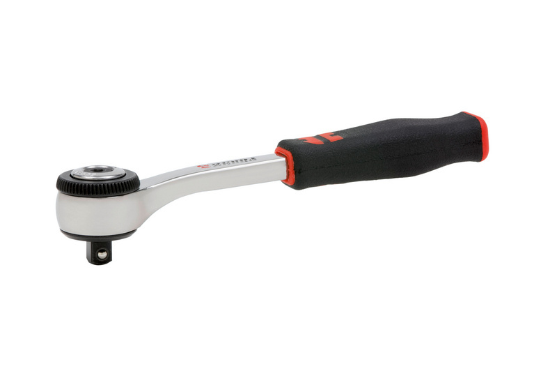 Umschaltknarre 1/4 Zoll 1/4" mit Drehteller-Umschaltung