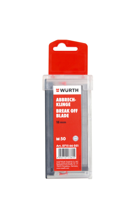 Abbrechklinge KLI-MESS-18MM-ABBRECH-SISPEND
