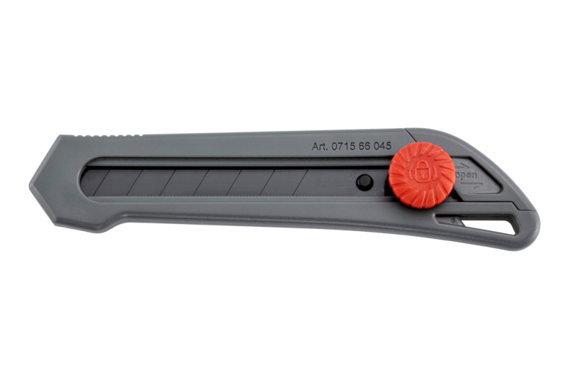 Cutter-Messer ECO mit Klemmrad CUTTER-GRAU-H18MM-L155MM