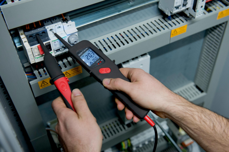 Zweipoliger Spannungsprüfer Pro II LCD PRUEF-(MULTI-TEST-PROII)-LCD-1000V-IP65