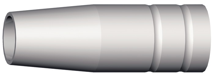Gasdüse sta.kon.9,5mm 53mm f.MB GRIP 15 AK A.BINZEL