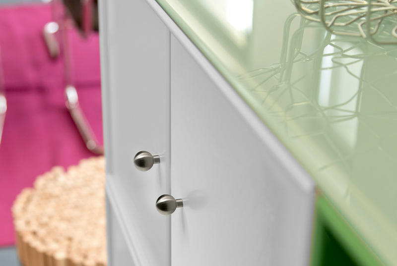 Knopf Kugelform