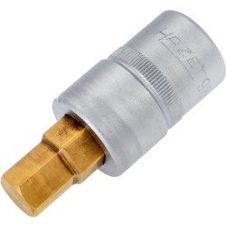 Steckschlüsseleinsatz 986-12 1/2 Zoll Innen-6-kant SW 12mm L.60mm HAZET