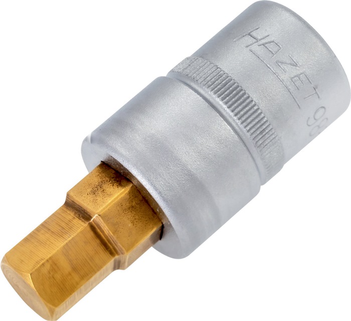 Steckschlüsseleinsatz 986-12 1/2 Zoll Innen-6-kant SW 12mm L.60mm HAZET