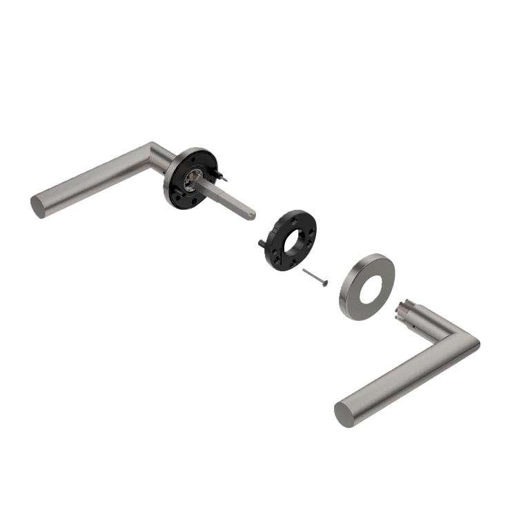Türdrücker A 205 TD-A2-A205-CLICKFIX-ROS-BB-MATT